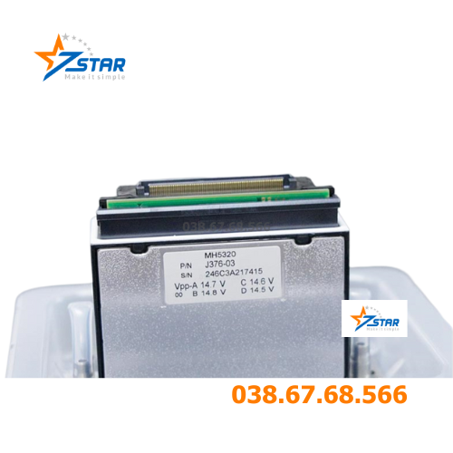 Ricoh Gen 6 MH5320 - Đầu phun chính hãng cho máy in UV