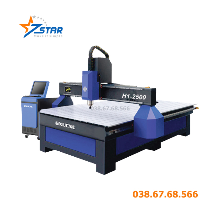 H1-2500 - Máy Cắt CNC Cao Cấp Đa Chức Năng, Hiệu Suất Cao